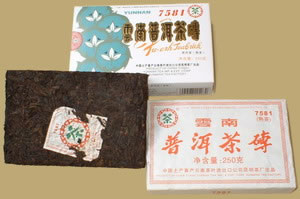 7581 Pu-erh Tea Brick