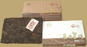 Haiwan 9908 Cha Tou Pu-erh Brick